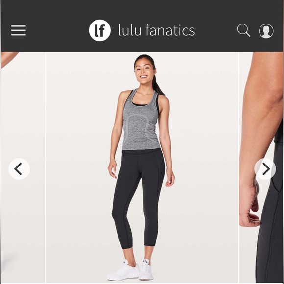 Lululemon Leggings Time to Sweat Black Leggings - Picture 2 of 9